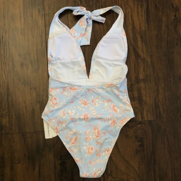 WeWoreWhat Brooklyn Halter One-Piece Swimsuit - Picture 14 of 14
